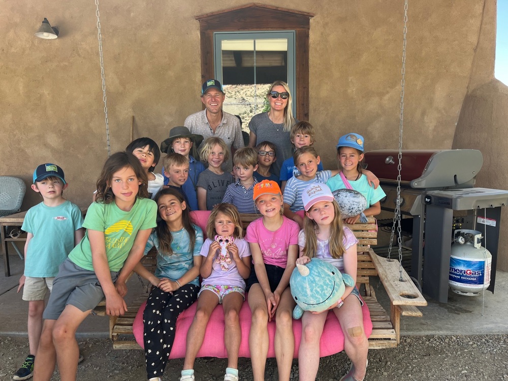Students at Guest Ranch
